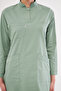 Hijab Green Lycra Women's Medical Uniform Doctor and Nurse Uniform Surgical Set - 8