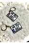 Personalized License Plate Keychain for Your Motorcycle - with Your First and Last Name - 3D Design for Gift - 7