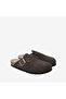 Men's Slippers G106581 Riva Velour Dark Grey - 2