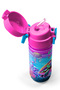 Kids Pink Purple Turtle Patterned Steel Thermos with Straw and Direct Drinking 500 ml 31957 - 3