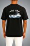 Oversize Tcg Alb. Hakkı Burak between the Waves Themed Pocket and Back Printed Unisex T-Shirt - 2