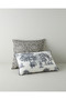 Mirena Throw Pillow Cover 45X45 cm Black - White - 4