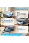 (Pack of 3) Self-Cleaning Cat Litter Box Liners, Drawstring Waste Drawer Replacement Bags - 5