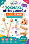 20 cm 5 Pairs of Wooden Rhythm Sticks with Mallets Educational Kindergarten Rhythm Stick Total 10 Pieces