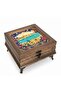 Wooden Storage and Jewelry Boxes Ready for Bahrain, Oman, Qatar, Uae, Kuwait, with 20 Special Patterns and Images