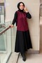 Front Buttoned Vest with Long Front and Short Back - 3
