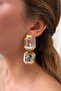 Steel Marquise Series Earrings - 2