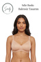 Triangular Minimizer Cotton Bra Without Underwire 2 Pack - 2