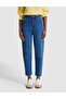 Blue Mom High Waist Fit Jean Trousers 50307851-Vr036 - 2