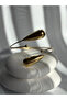 Yellow Steel Big Drop Spiral Pazu Bracelet Adjustable Arm Accessory - 8