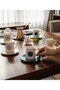 6-Piece Porcelain Colored Rosaria Coffee Cup - 4