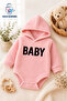 Welsoft Baby Hooded Fleece Body - Pink - 3