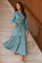 Belted Hijab Dress Çağla 2247 - 2