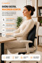Visco Orthopedic Back Cushion Lumbar Support Pillow for Chair and Office Chair New Generation Backrest