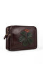 Hand Made Brown Women's Crossbody Bag Cem - 2