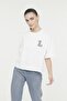 WL DELTA 11MD1082 4FX Ecru Women's Short Sleeve T-Shirt - 5
