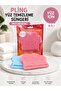 Facial Cleansing Exfoliating Sponge Finger Snap Facial Cleansing Sponge Set of 2 - 2