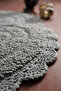 Silvassa Soft, Hand-Knitted, Dowry-Style, Absorbent 2-Piece 100% Cotton Ultra Luxury Bath Mat Set - 2