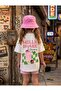 Unisex Baby Kids 95% Cotton Oversize T-Shirt (Milk Shake Printed) - 2