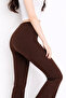 Women's Steel Mesh Corset Wide Leg Leggings - 3