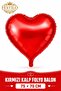 Foil Heart Balloon Red 75 cm Helium Gas Compatible Lover Gift