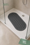 Massage Pointed Suction Cup Bathroom and Shower Anti-Slip Mat 37X69 cm – Bathtub Mat - 2