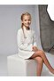Women-Mom Daughter Stone Detailed Blazer Jacket - 3