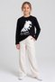 Ataturk Printed Cotton Crew Neck Long Sleeve Ceremony 29 October 10 November Boys and Girls T-Shirt - 6