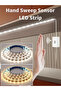 شريط إضاءة LED أبيض من GGBEE بطول 1 متر، قابل للتعديل يدويًا، متوفر بأطوال 1 متر، 2 متر، 3 متر، 5 متر، و10 متر، يعمل بتيار مستمر 5 فولت، مزود بمستشعر حركة USB. - 8