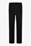 Men's Dark Anthracite Black Street Pants Pajama Set - 3