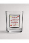 Glass Coffee Mug I Drink for Myself, Masha Short, 330 Ml. - 3