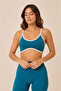 Coreline Padded Seamless Sports Bra - with Piping Detail - 5