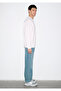 M Heart Embroidered Crew Neck Pink Sweatshirt 0S10577-70989 - 6