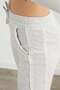 3 Threaded Side Stripe Tie-Up Sweatpants - 7