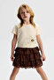 4-8 Years Alina Select Girls' Set - Brown