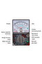 DE-960TR Pointer Mechanical Analog Multimeter Multi-Function AC DC Volt Ohm Current Electrician M... - 5
