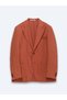 Tile Plain Modern Fit 100% Linen Jacket - 6