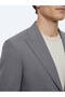 Gray Plain Modern Fit Suit - 4