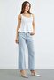High Waist Jeans with Stones - 7