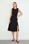 Beli Drapeli Slit Midi Dress