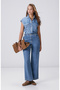 Indigo Tencel Denim Gömlek - 2