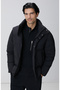 Siyah Yelek Olabilen Puffer Mont - 3
