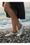 Mother-Daughter (24-42) Gold Patterned Non-Slip Sole Sea Shoes - Flexible Beach and Pool Shoes - Sea Boots - 3