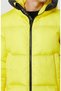 N-Tech Baskı Detaylı Sarı Mont - 5
