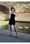 Contrast Bow Dress - 2