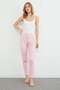 Striped Elastic Waist Pajama Bottoms - 6