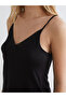 Alita City with a Difference, Lcw Dream Black Flat Strap Women's Shorts Pajama Set - 3