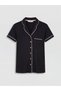 Two Mt Shop Quality Shirt Collar Women's Shorts Pajama Set - 6