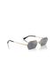 Rb 3728 92136V 55 Unisex Geometric Gold Metal Sunglasses - 4