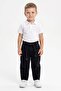 Baggy Boys' Trousers with Tie Waist - 5